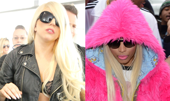 Gaga Minaj airport