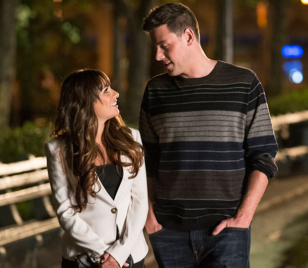 Glee Lea and Cory Finchel