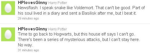 Harry Potter Tweet