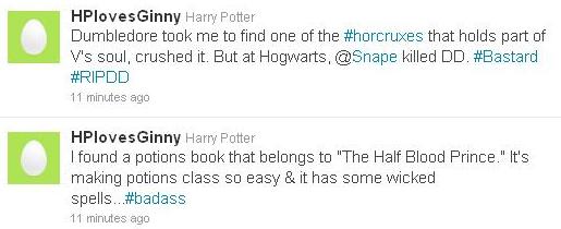 Harry Potter Tweet