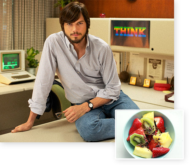 Ashton Kutcher - Steve Jobs Diet