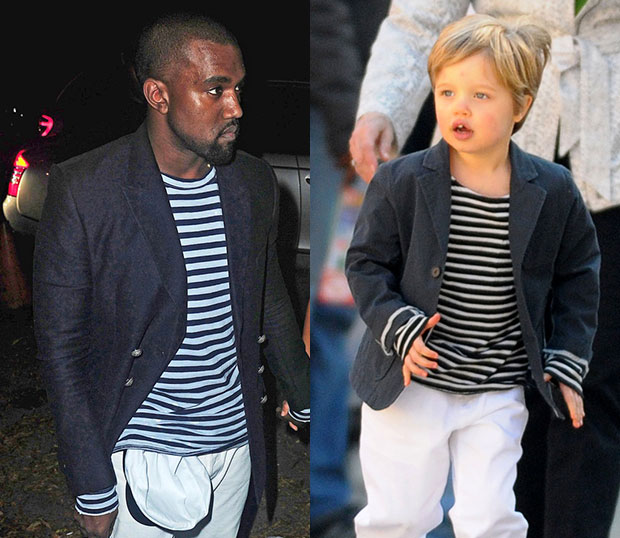 Kanye and Shiloh style