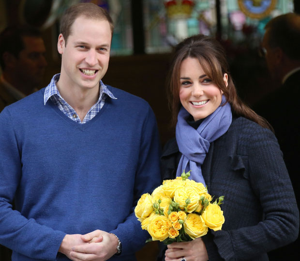 kate middleton pregnant leaves hospital