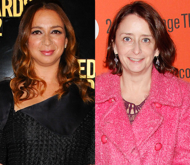 Maya Rudolph and Rachel Dratch