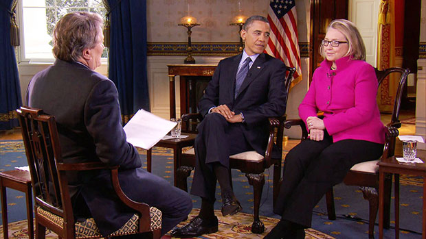 hillary clinton barack obama 60 minutes