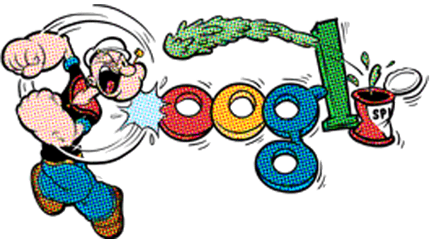 Popeye Google Doodle