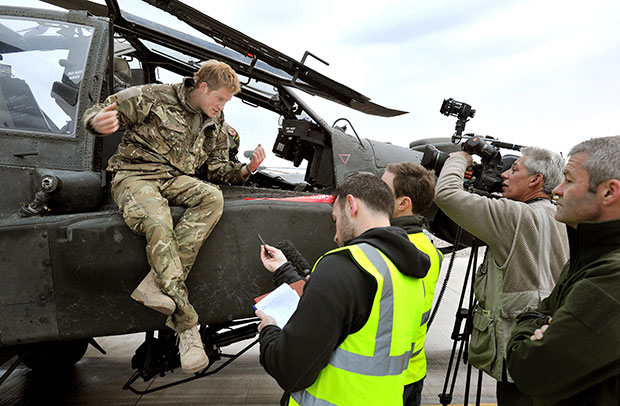 Prince Harry Talks Army Life with BBC