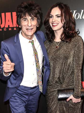 Ronnie Wood married