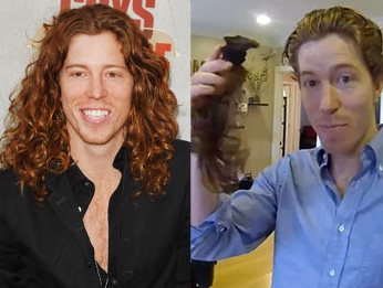 Shaun White's Hair Evolution