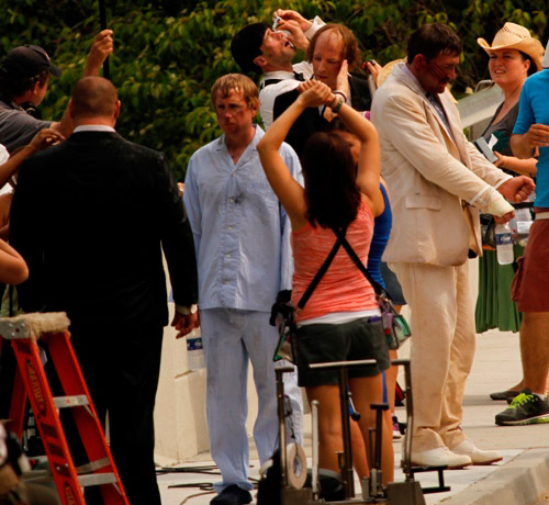 The Three Stooges set photos