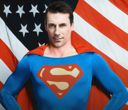 Jon Hamm as Superman