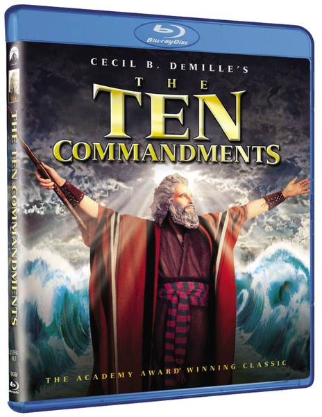 The Ten Commandments Blu-ray