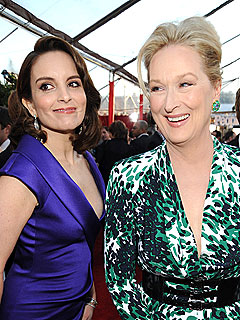 Meryl Streep and Tina Fey