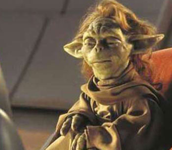 Yaddle, a female member of Yoda’s race from The Phantom Menace