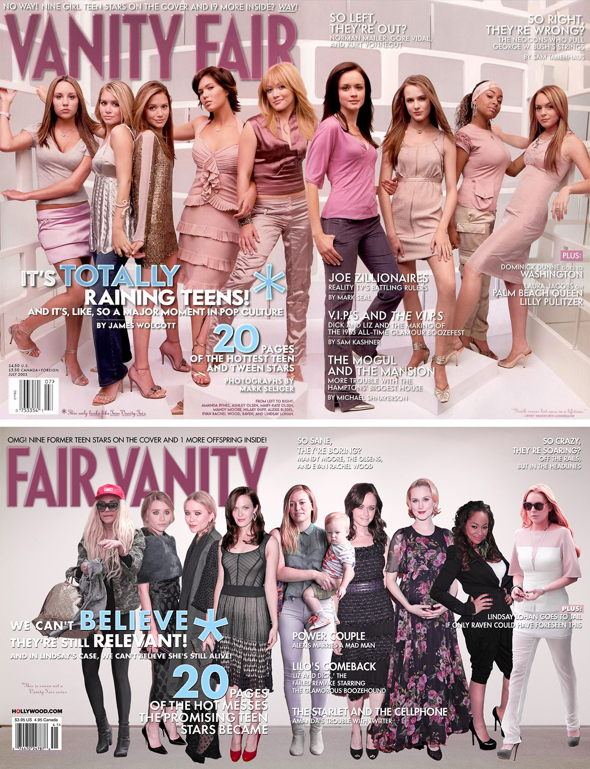 The Real Story Behind That Iconic 'Raining Teens' Vanity Fair