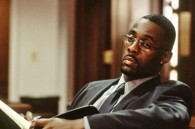 Idris Elba in The Wire Superhero