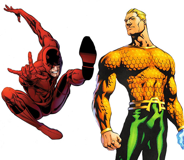 Superhero Battles Gone Mental: Daredevil vs. Aquaman!